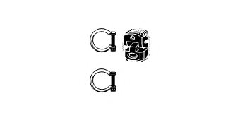 HJS 82 21 3160 Mounting Kit, catalytic converter